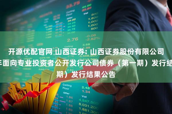 开源优配官网 山西证券: 山西证券股份有限公司2025年面向专业投资者公开发行公司债券（第一期）发行结果公告