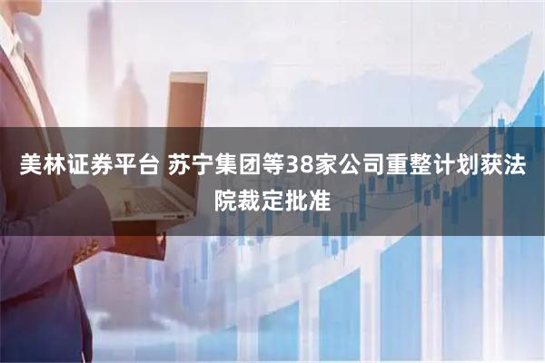 美林证券平台 苏宁集团等38家公司重整计划获法院裁定批准